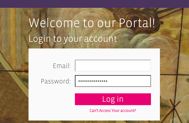 UoPeopleのSelf-Portalのログイン画面