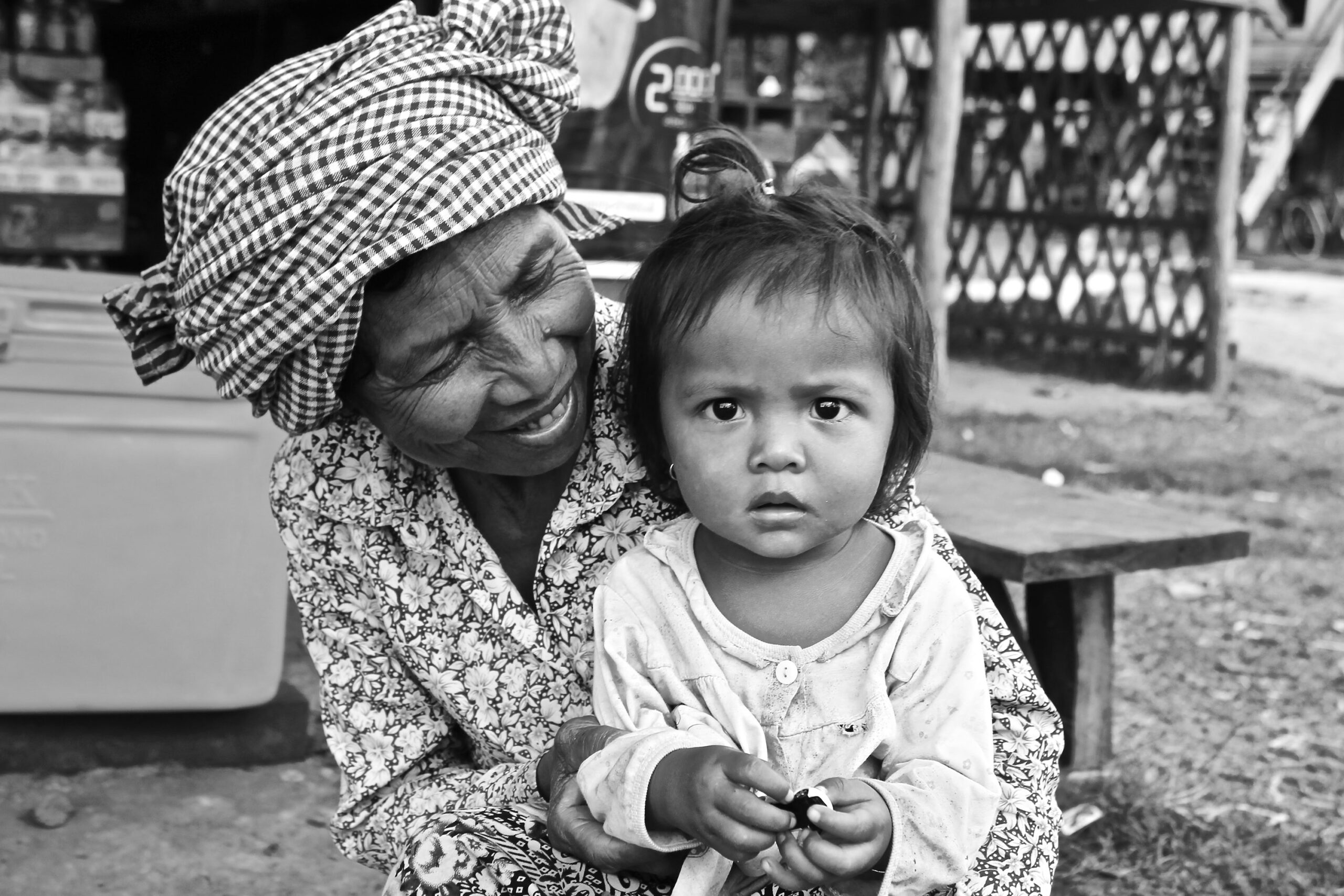 カンボジアの子ども
