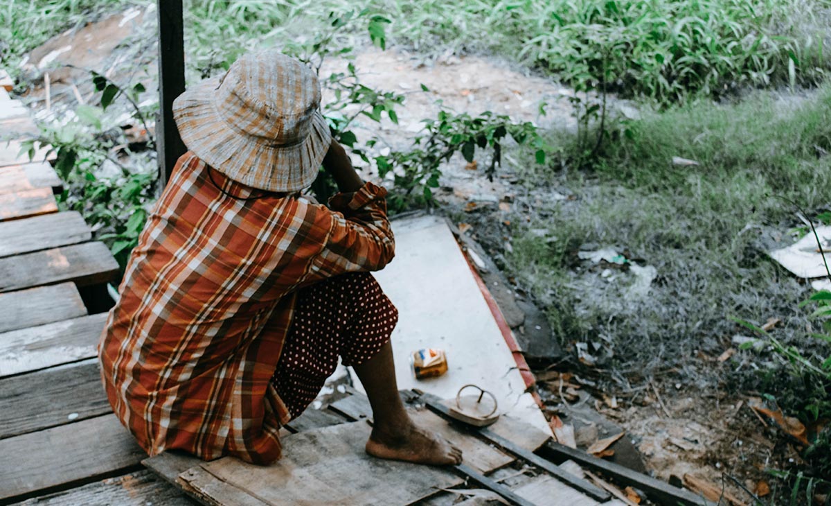 カンボジアの貧困