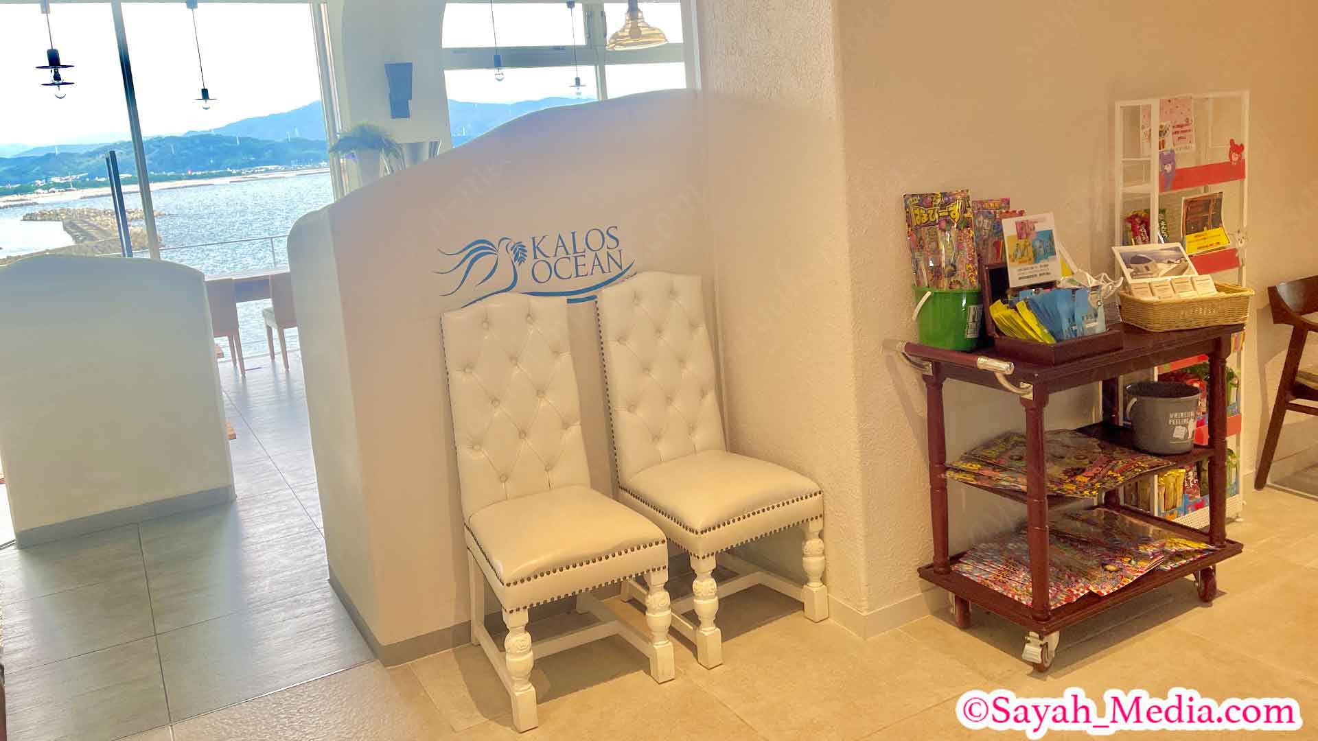 和歌山のギリシャ風リゾートホテル「エピカリス」の創作ギリシャ料理レストラン「カロスオーシャン」