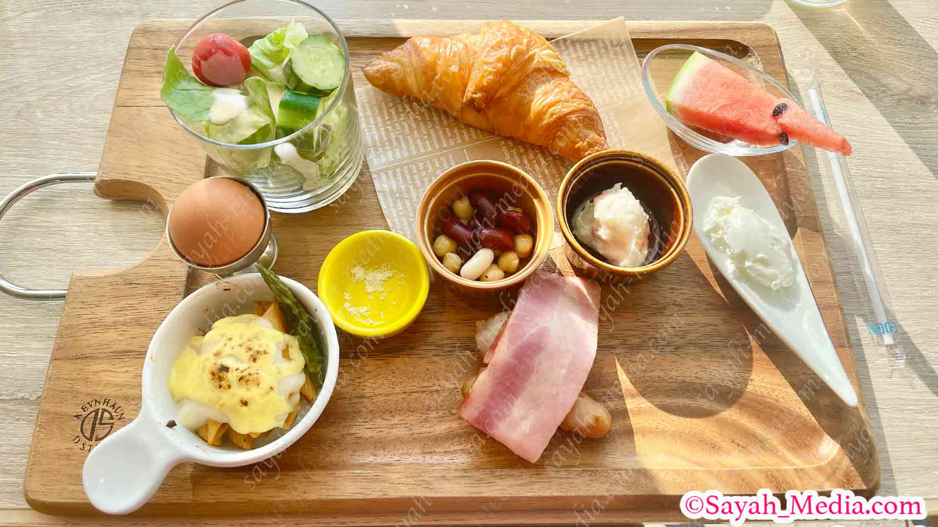 和歌山のギリシャ風リゾートホテル「エピカリス」の朝食