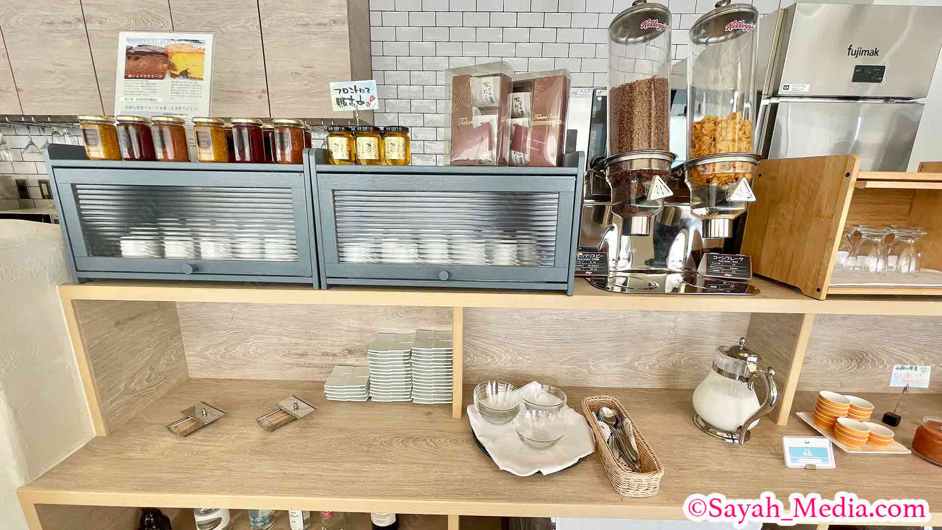 和歌山のギリシャ風リゾートホテル「エピカリス」の朝食