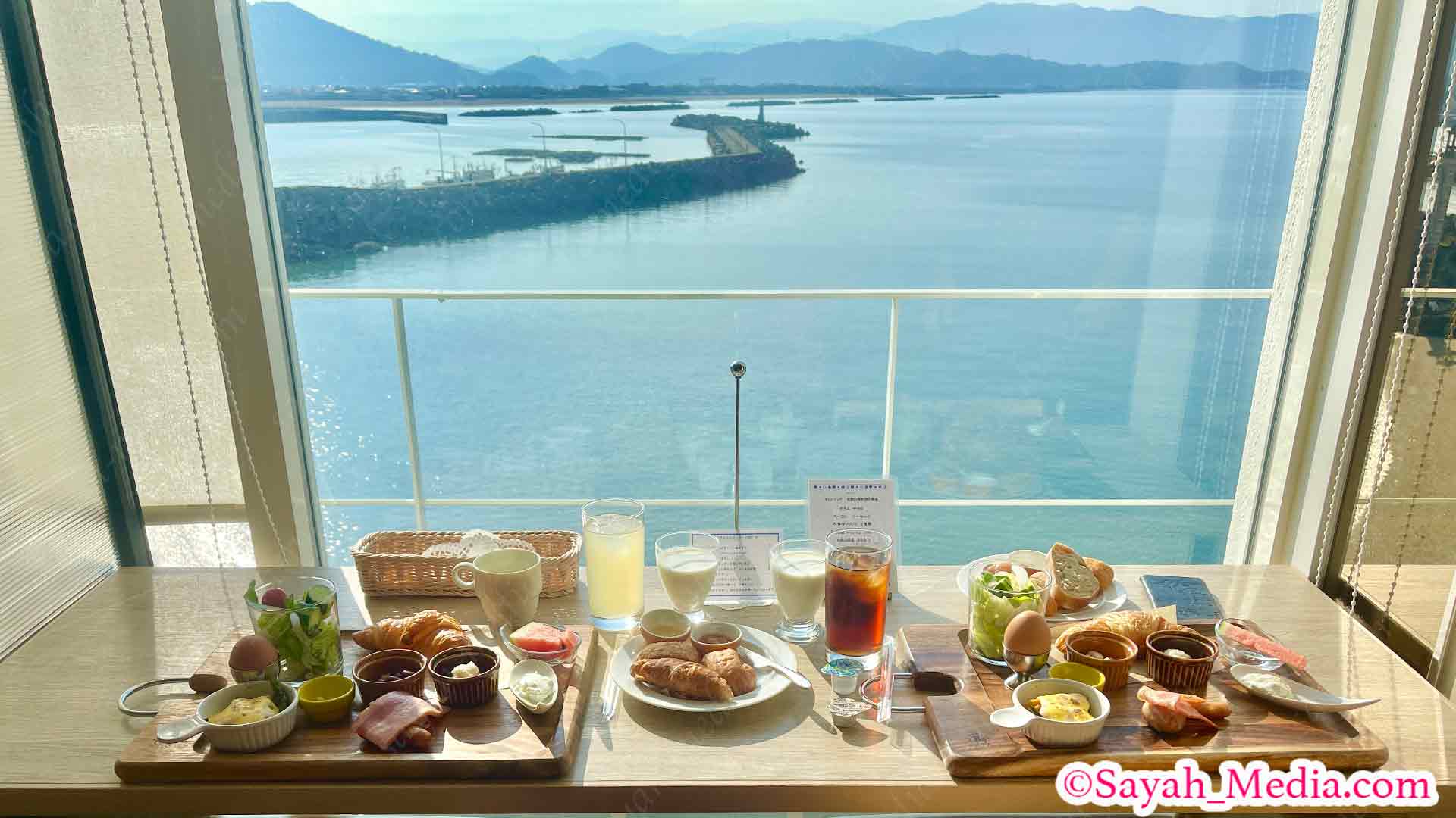 和歌山のギリシャ風リゾートホテル「エピカリス」の朝食