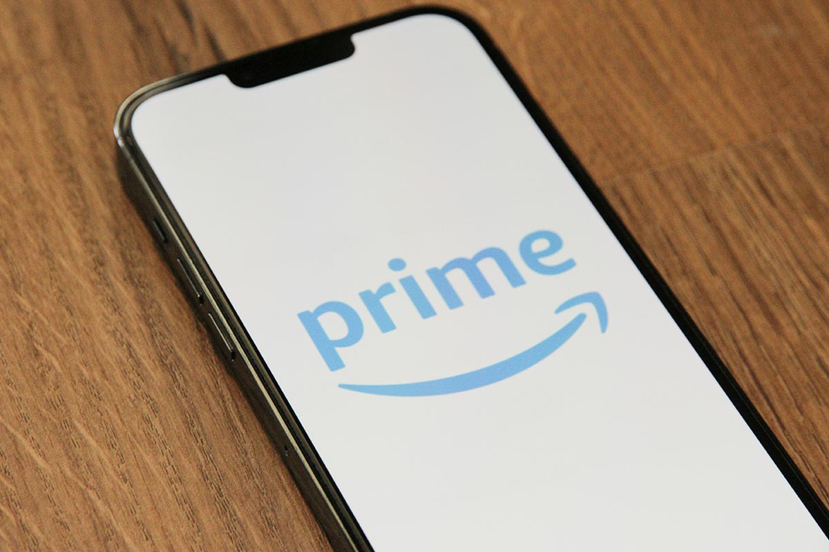 VPNでAmazonプライムビデオにつながっている様子